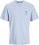 Jack & Jones Summer Vibes Crew Neck T-Shirt Chambray Blue - Magliette - Magliette Uomo Taglie Forti