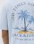 Jack & Jones Summer Vibes Crew Neck T-Shirt Chambray Blue - Magliette - Magliette Uomo Taglie Forti