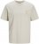  Jack & Jones Summer Vibes Crew Neck T-Shirt Moonbeam - Magliette - Magliette Uomo Taglie Forti