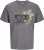 Jack & Jones Jaxon Crew Neck T-Shirt Castlerock - Magliette - Magliette Uomo Taglie Forti