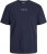 Jack & Jones Ayce Crew Neck T-Shirt Blue - Magliette - Magliette Uomo Taglie Forti