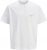 Jack & Jones Lington Back And Front Print Crew Neck T-Shirt Bright White - Magliette - Magliette Uomo Taglie Forti