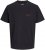 Jack & Jones Retiro Crew Neck T-Shirt Black - Magliette - Magliette Uomo Taglie Forti