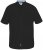 D555 James Short Sleeve Oxford Shirt Black - Camicie - Camicie Taglie Forti Uomo