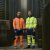 Leo Hawkridge Ecoviz High Performance 4X Stretch Trouser Hi-Vis Orange/Navy Print - Abbigliamento da lavoro - Abbigliamento da Lavoro Taglie Forti Uomo