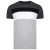 Kam Jeans 5231 Cut and Sew T-shirt Grey - Magliette - Magliette Uomo Taglie Forti