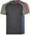 Kam Jeans 5314 Twin pack T-shirts Black/Navy - Magliette - Magliette Uomo Taglie Forti