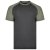 Kam Jeans 5314 Twin pack T-shirts Black/Navy - Magliette - Magliette Uomo Taglie Forti