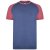 Kam Jeans 5314 Twin pack T-shirts Black/Navy - Magliette - Magliette Uomo Taglie Forti