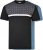 Kam Jeans 5347 Twin pack T-shirt Black/Denim - Magliette - Magliette Uomo Taglie Forti