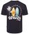 Kam Jeans 5709 Summer Adventure Print Tee Indigo - Magliette - Magliette Uomo Taglie Forti