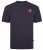 Kam Jeans 5710 Legendary Racing Slub Tee With Back Print Navy - Magliette - Magliette Uomo Taglie Forti