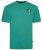 Kam Jeans 5711 Endless Summers Slub Tee With Back Print Emerald - Magliette - Magliette Uomo Taglie Forti