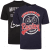 Kam Jeans 5712 Twin Pack Motorcycle/Cycle Print Tee Black and Navy - Magliette - Magliette Uomo Taglie Forti
