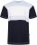 Kam Jeans 5780 Cut And Sew Panel T-Shirt Navy - Magliette - Magliette Uomo Taglie Forti