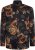 Kam Jeans 6057 LS Dragon Print Shirt Black - Camicie - Camicie Taglie Forti Uomo