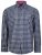 Kam Jeans 6156 Long Sleeve Check Shirt Navy - Camicie - Camicie Taglie Forti Uomo