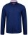 Kam Jeans 6160 Long Sleeve Dobby Print Shirt Twilight Blue - Camicie - Camicie Taglie Forti Uomo