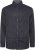 Kam Jeans 6300 Long Sleeve Dobby Stripe Shirt Dark Grey - Camicie - Camicie Taglie Forti Uomo
