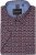 Kam Jeans 6326 Mini Floral Print Short Sleeve Shirt Navy - Camicie - Camicie Taglie Forti Uomo