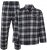 Kam Jeans 880 Flannel Pyjama Set - Intimo & costumi da bagno - Intimo Taglie Forti Uomo