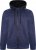 Kam Jeans AP008 Active Performance Hoodie Indigo - Felpe & felpe con cappuccio - Felpe & Felpe con Cappuccio Uomo Taglie Forti