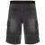 Kam Jeans Dito Denim Shorts Charcoal - Shorts - Pantaloncini Uomo Taglie Forti