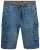 Kam Jeans Dito Denim Shorts Light Used - Shorts - Pantaloncini Uomo Taglie Forti