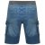 Kam Jeans Dito Denim Shorts Light Used - Shorts - Pantaloncini Uomo Taglie Forti