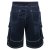Kam Jeans Dito Denim Shorts Mid Used Blue - Shorts - Pantaloncini Uomo Taglie Forti