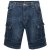 Kam Jeans Francis Dark Used - Shorts - Pantaloncini Uomo Taglie Forti