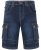 Kam Jeans Ivan Cargo Shorts Dark Used - Shorts - Pantaloncini Uomo Taglie Forti