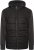 Kam Jeans KV135 Quilted Zip Thru Hoody with Padded Body & Jersey Sleeves Black TALL SIZES - ABBIGLIAMENTO UOMO MT-6XLT - Taglie Tall Uomo