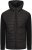 Kam Jeans KV136 Padded Body And Jersey Sleeves Hybrid Zip Thru Quilted Hoody Black TALL SIZES - ABBIGLIAMENTO UOMO MT-6XLT - Taglie Tall Uomo