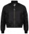 Kam Jeans KV75 Bomber Jacket Black - Giubbotti - Giubbotti Uomo Taglie Forti