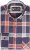Kam Jeans P038 LS Premium Cotton Check Shirt Navy - Camicie - Camicie Taglie Forti Uomo