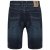 Kam Jeans Vincent Shorts Dark Used - Shorts - Pantaloncini Uomo Taglie Forti