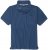 Adamo Klaas Regular fit Polo Shirt with Pocket Denim Blue - Polo - Polo Uomo Taglie Forti
