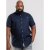D555 Brixton Shirt Navy - Camicie - Camicie Taglie Forti Uomo