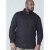 D555 Jahine Long Sleeve Printed Shirt Black - Camicie - Camicie Taglie Forti Uomo