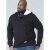 D555 Lorenzo Half zip Hoodie Black - Felpe & felpe con cappuccio - Felpe & Felpe con Cappuccio Uomo Taglie Forti