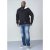 D555 Lorenzo Half zip Hoodie Black - Felpe & felpe con cappuccio - Felpe & Felpe con Cappuccio Uomo Taglie Forti