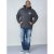 D555 Bennie Full zip Hoodie - Felpe & felpe con cappuccio - Felpe & Felpe con Cappuccio Uomo Taglie Forti