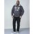 D555 Vadal Full Zip Hoodie Charcoal - Felpe & felpe con cappuccio - Felpe & Felpe con Cappuccio Uomo Taglie Forti