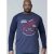 D555 Neill Long Sleeve T-shirt Navy - Magliette - Magliette Uomo Taglie Forti