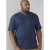 D555 Signature V-neck T-shirt Navy - Magliette - Magliette Uomo Taglie Forti