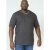 D555 Signature V-neck T-shirt Charcoal - Magliette - Magliette Uomo Taglie Forti