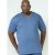 D555 Signature V-neck T-shirt Teal - Magliette - Magliette Uomo Taglie Forti