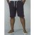 D555 Gareth Drawcord Shorts Navy - Pantaloni & pantaloncini tuta - Pantaloni Tuta Uomo Taglie Forti