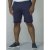 D555 Calvin Stretch Shorts Navy - Shorts - Pantaloncini Uomo Taglie Forti
